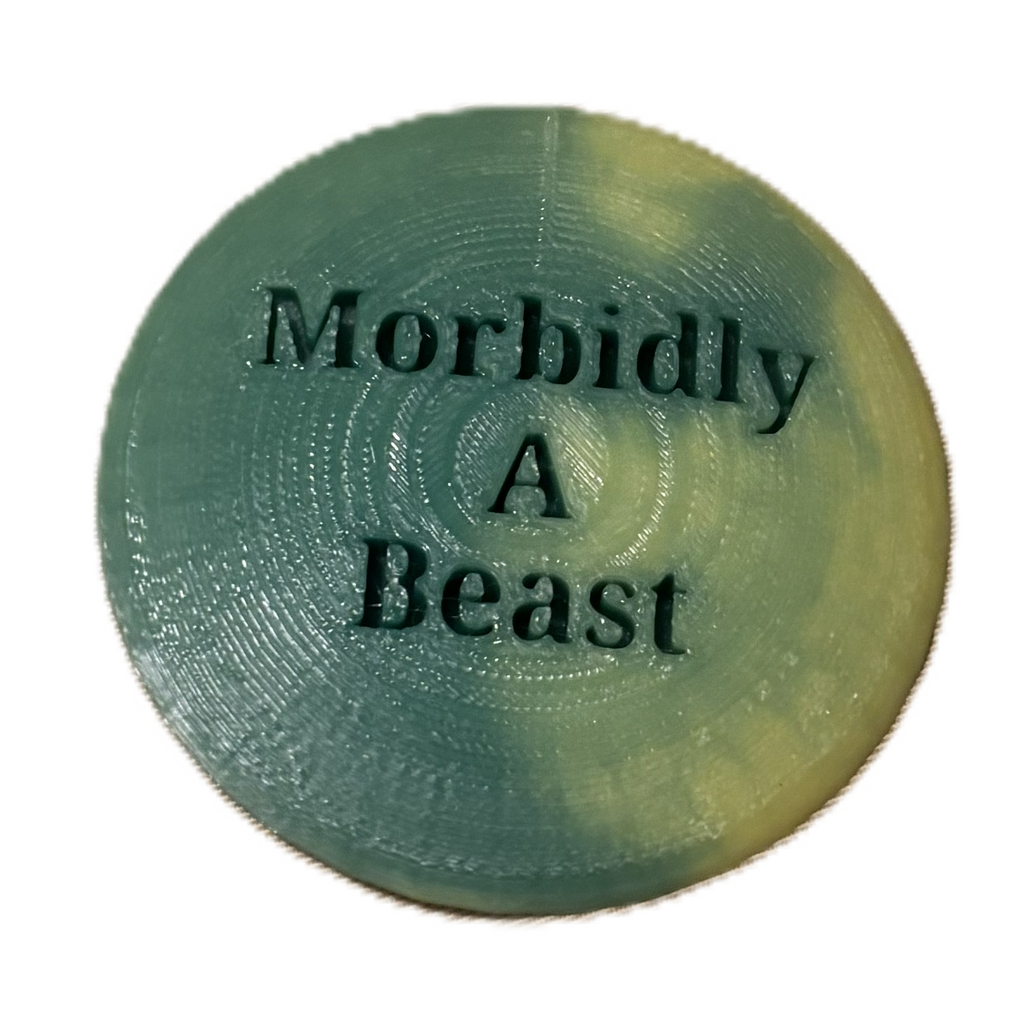 Morbidly A Beast Disc Golf Mini