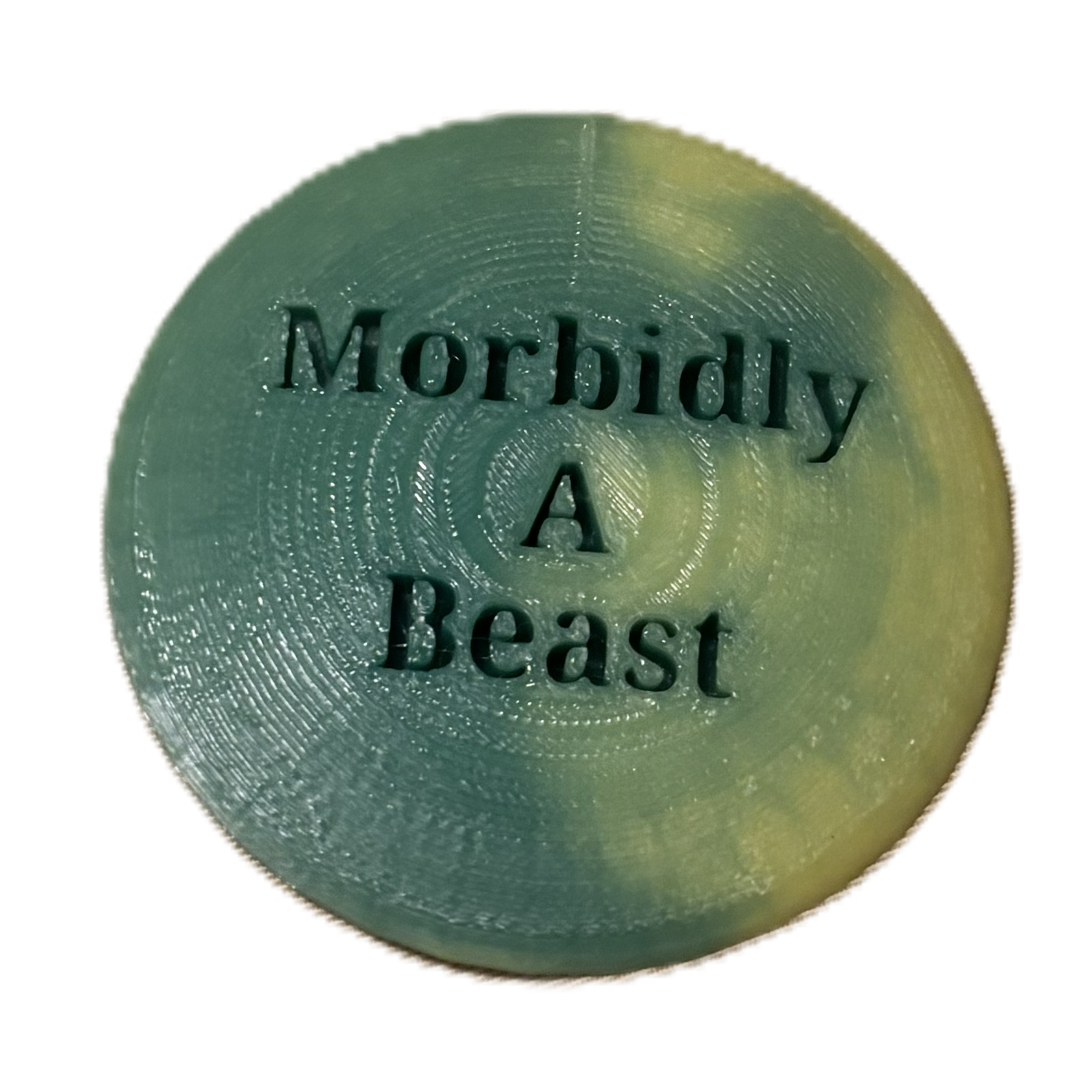 Morbidly A Beast Disc Golf Mini