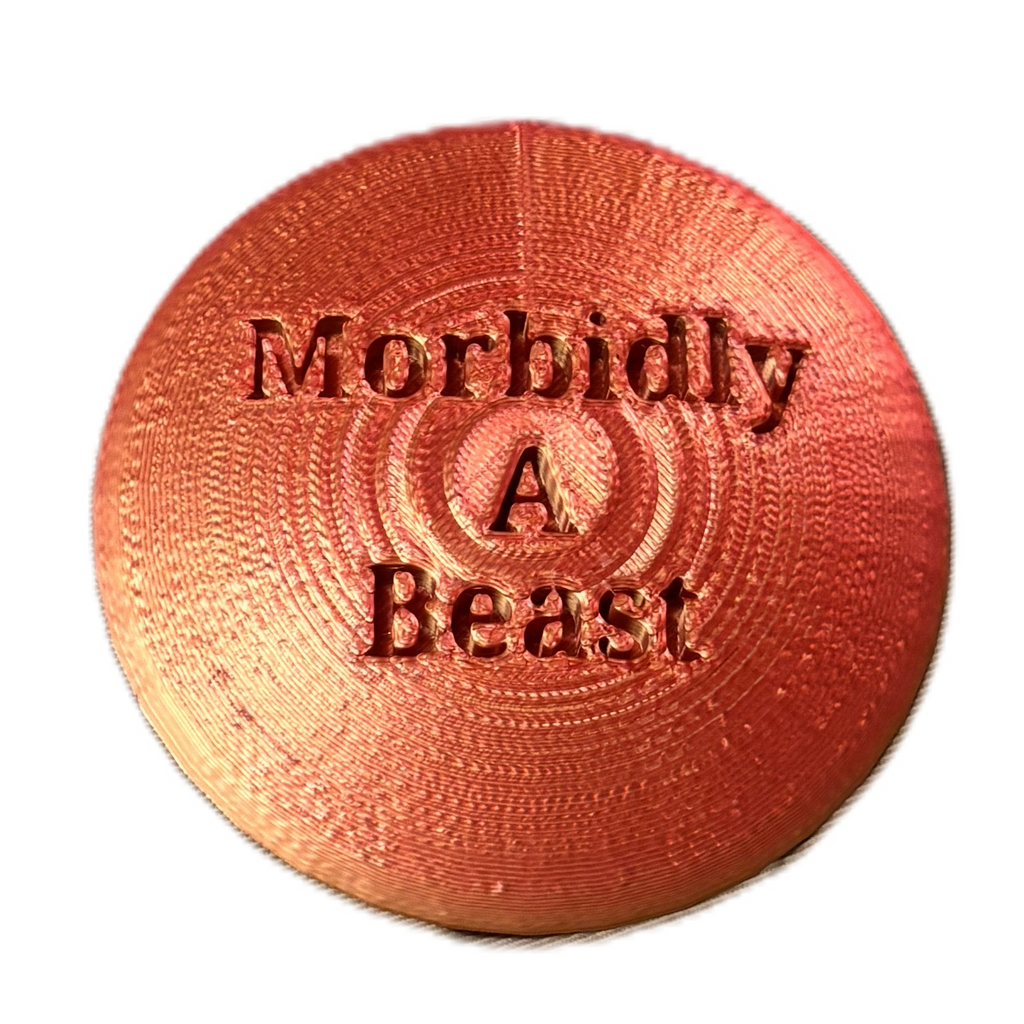 Morbidly A Beast Disc Golf Mini