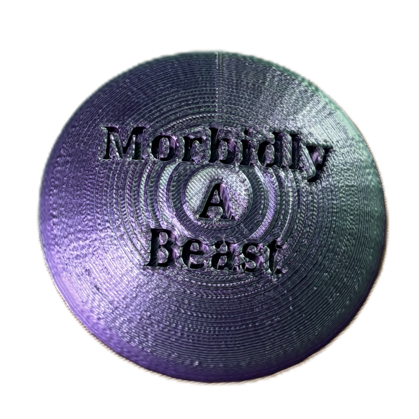 Morbidly A Beast Disc Golf Mini
