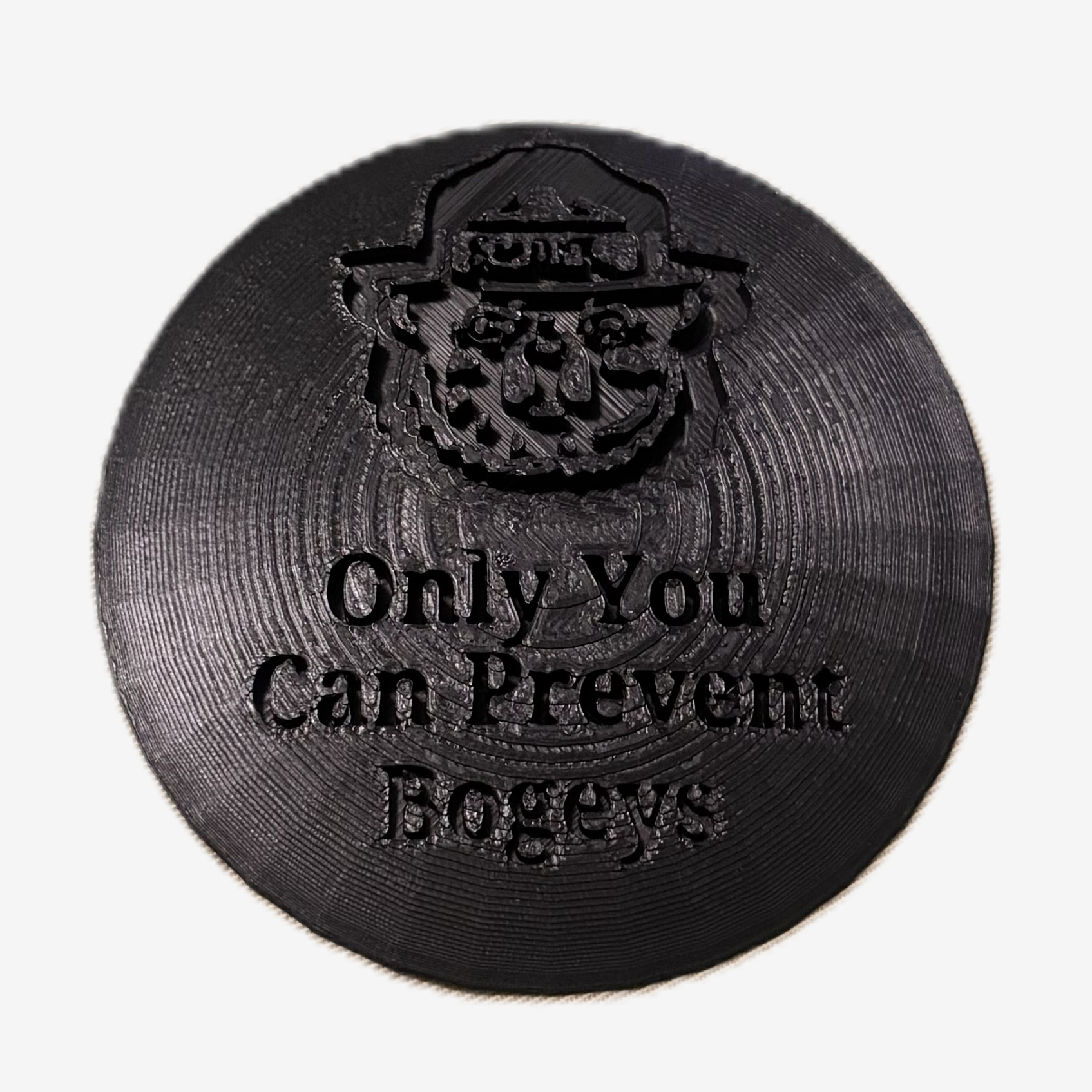Only You Can Prevent Bogeys Disc Golf Mini