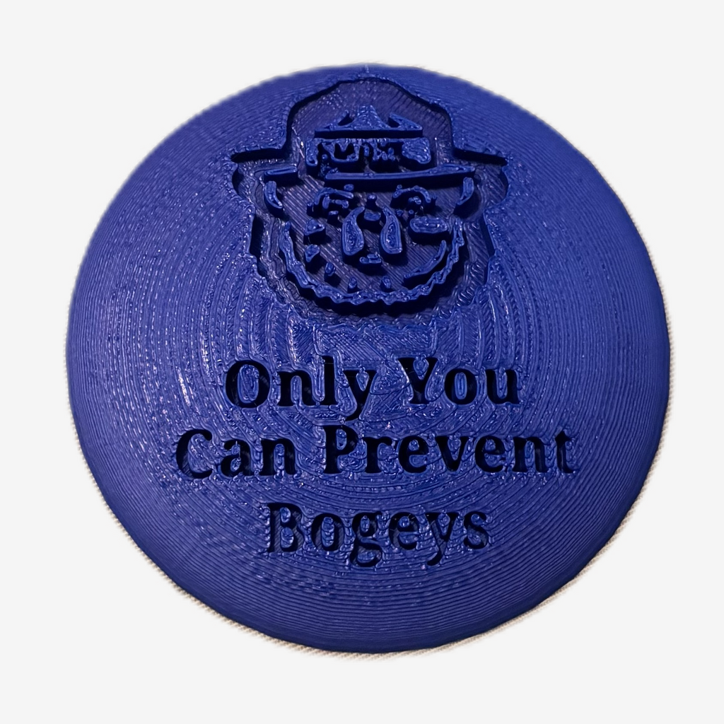 Only You Can Prevent Bogeys Disc Golf Mini