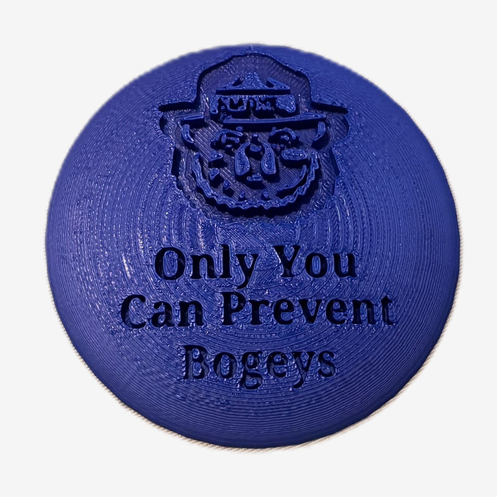 Only You Can Prevent Bogeys Disc Golf Mini