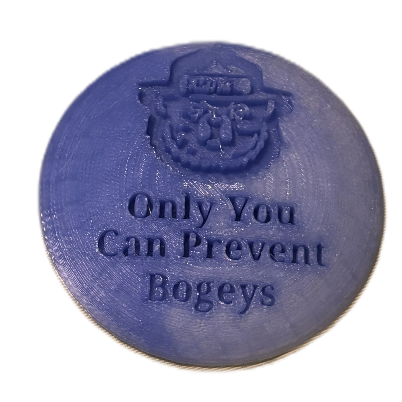 Only You Can Prevent Bogeys Disc Golf Mini