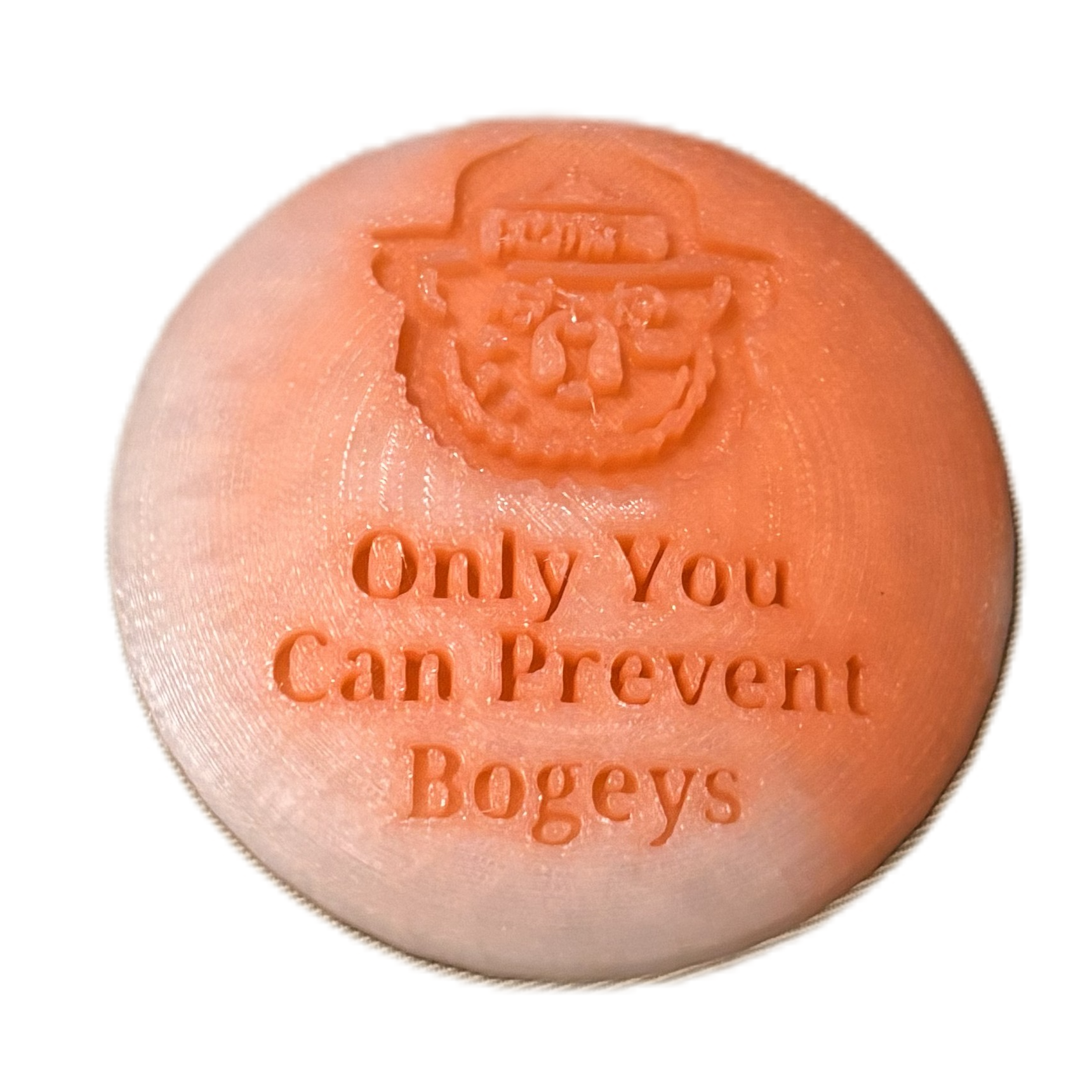 Only You Can Prevent Bogeys Disc Golf Mini