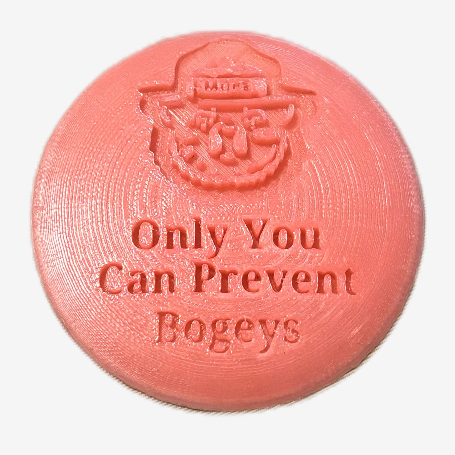 Only You Can Prevent Bogeys Disc Golf Mini