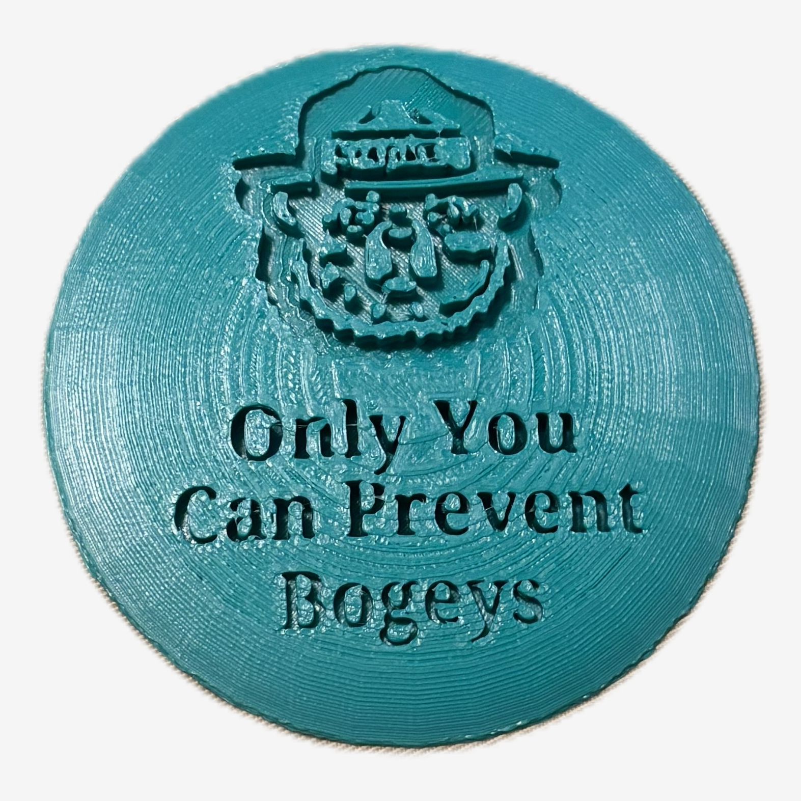 Only You Can Prevent Bogeys Disc Golf Mini