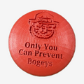 Only You Can Prevent Bogeys Disc Golf Mini