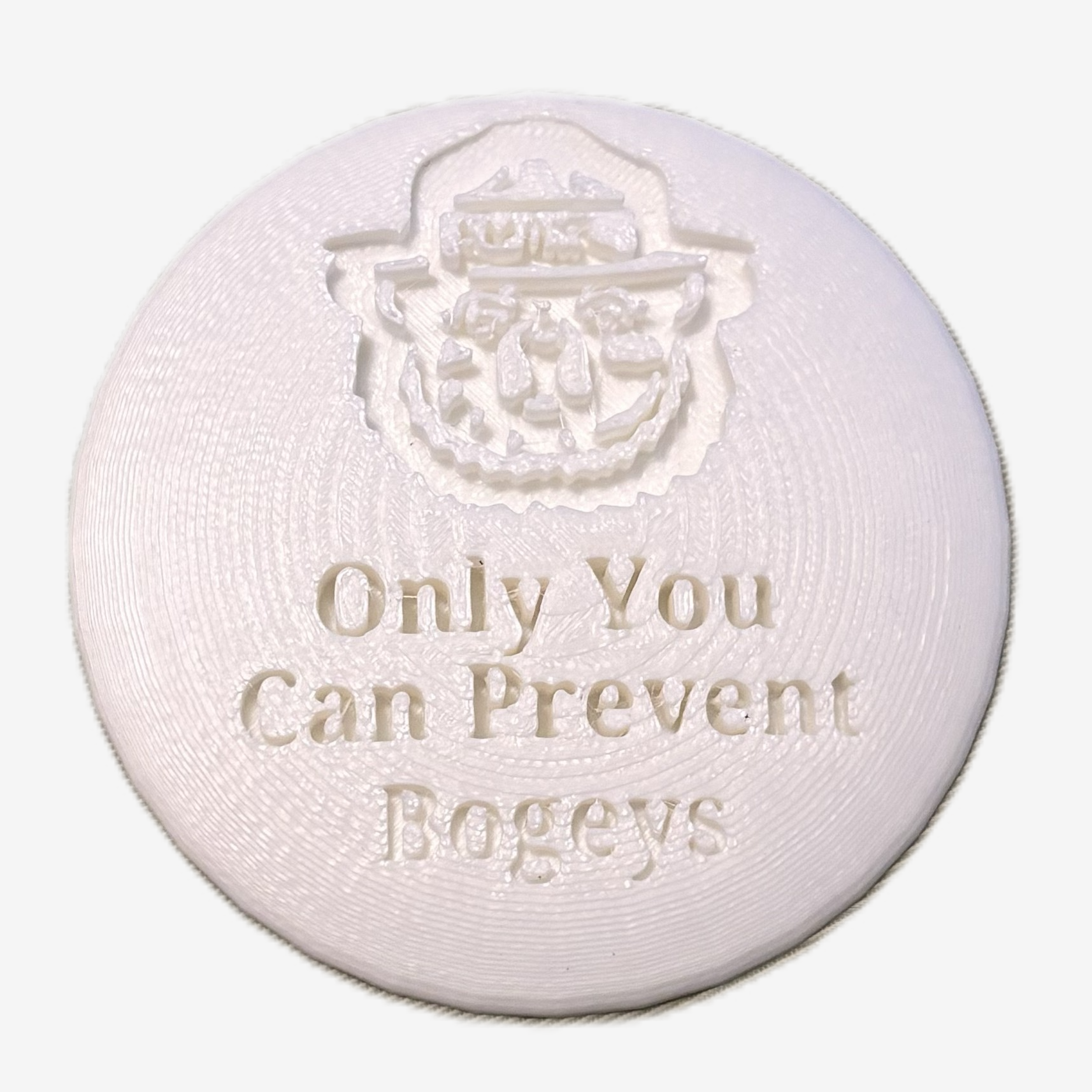 Only You Can Prevent Bogeys Disc Golf Mini