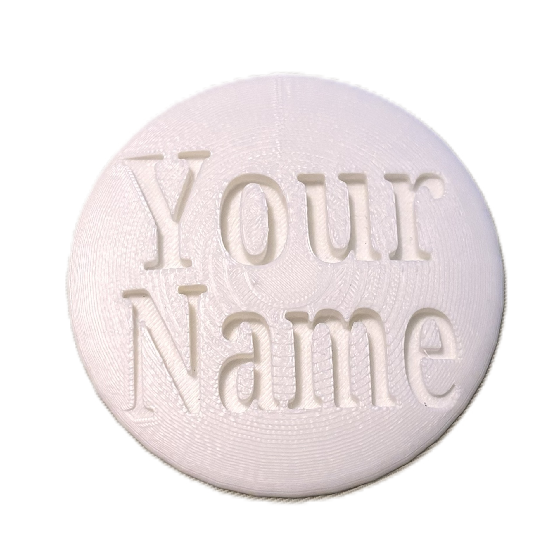 Customizable Disc Golf Mini