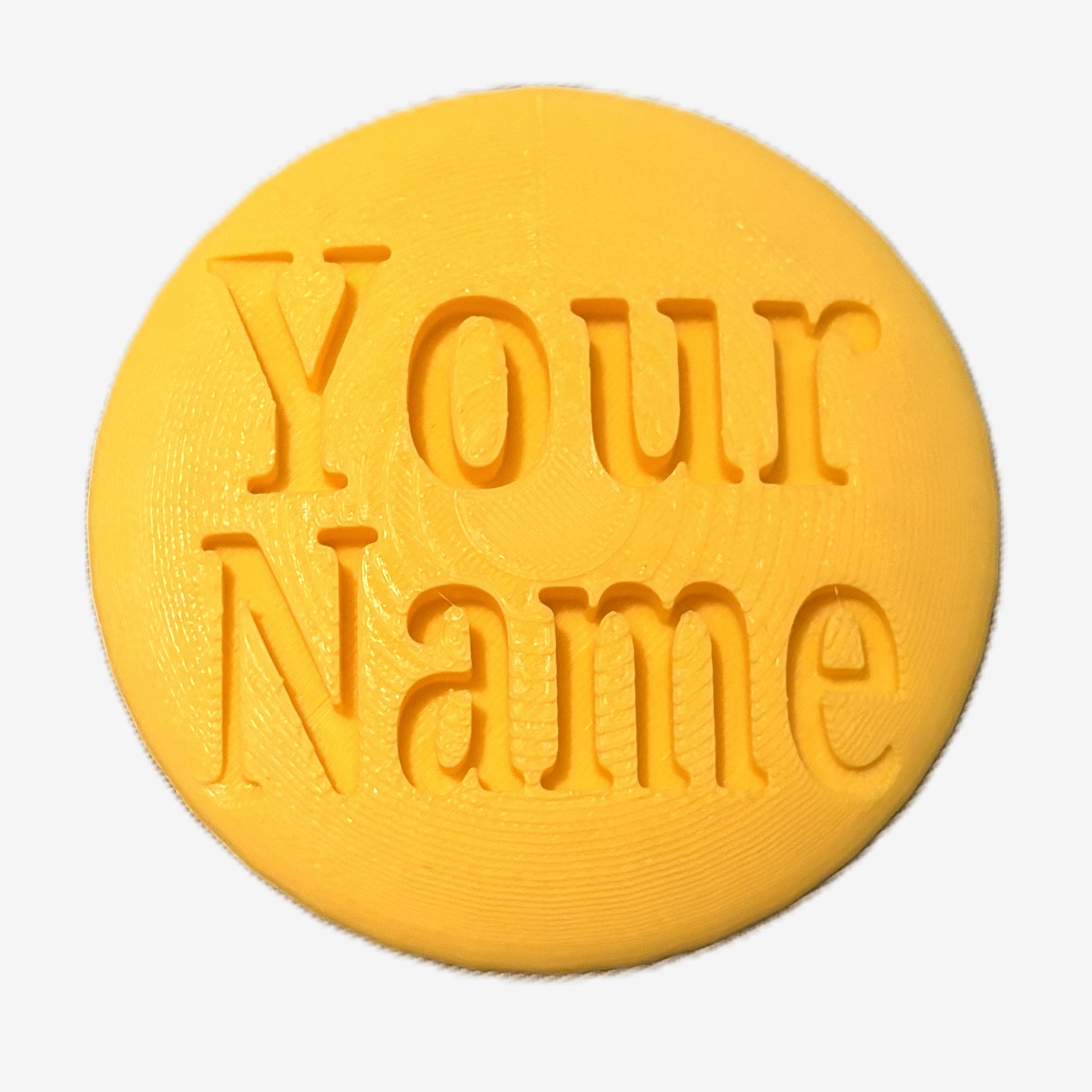Customizable Disc Golf Mini