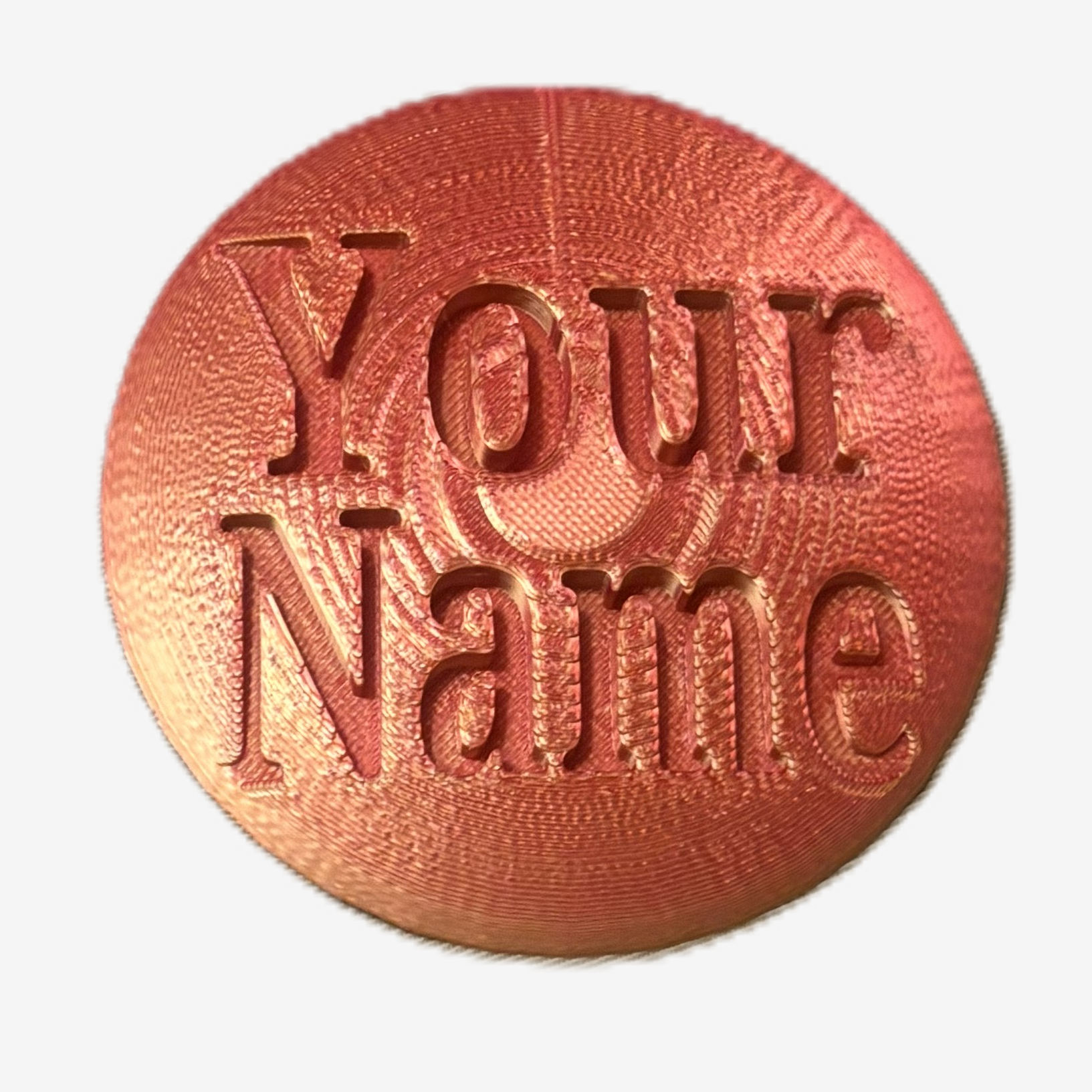 Customizable Disc Golf Mini