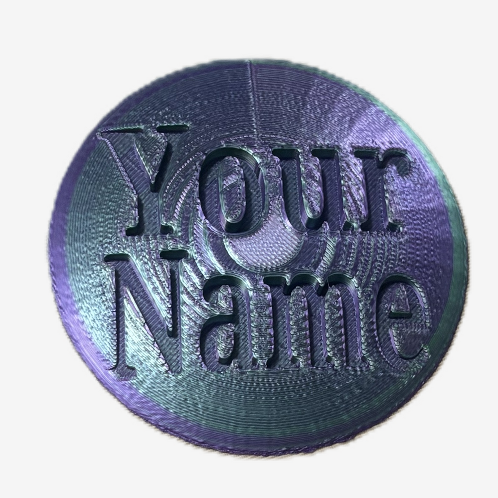 Customizable Disc Golf Mini